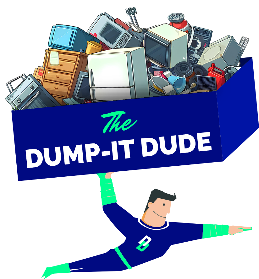 The Dump-It Dude logo