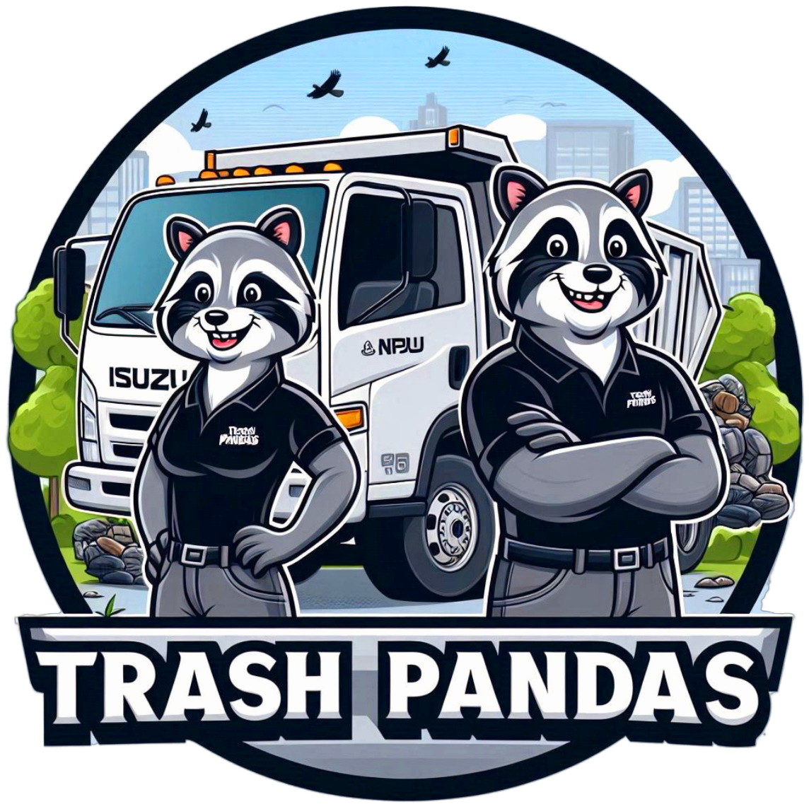 Trash Pandas logo