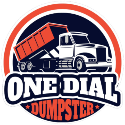One Dial Dumpster logo