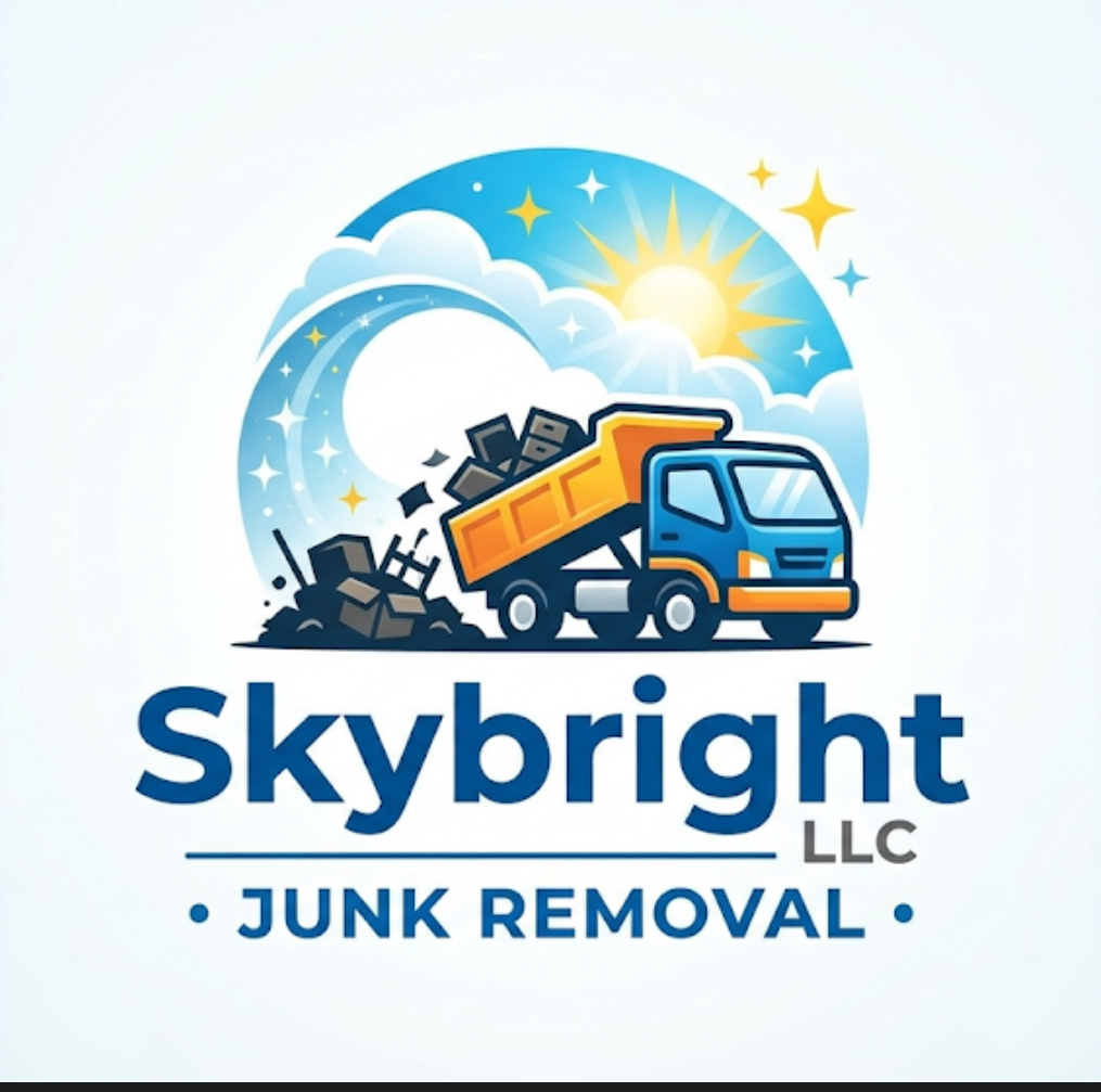 skybright junk removal llc logo